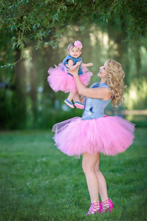 Ღdesign unico：abiti donna estivi + vestiti bambina elegante,alla moda,di buona fattura.il suo disegno elegante rende la mamma e figlia bella,attraente,come principesse. Mamma e Me Matching Tutu Set - qualsiasi colore, Tutu ...