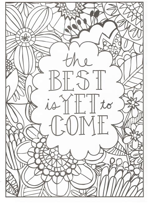 Sometime you need motivation and inspiration to move one. Timeless Creations Creative Quotes Coloring Page The ...
