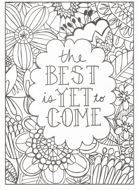 Calm the fuck down and color ! Timeless Creations Creative Quotes Coloring Page The ...