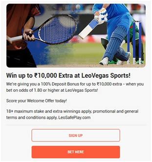 Use our tvg bonus code for 100% matched bonus up to $200. Bonuses and promo codes of LeoVegas bookmaker for India