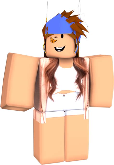 Mix & match this pants with other items to create an avatar that is unique to you! Download HD Roblox Gfx Png - Roblox Girl Transparent ...