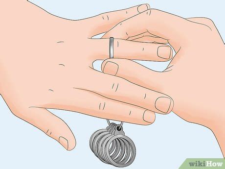 Search online for a printable ring sizer, which will have circles of various sizes across the page. 3 Easy Ways to Stretch a Ring - wikiHow