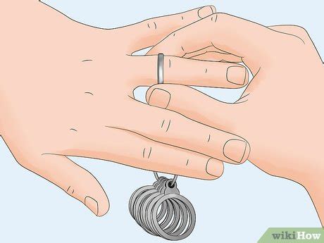 Then look down the row to the column that tells you your ring size. 3 Easy Ways to Stretch a Ring - wikiHow