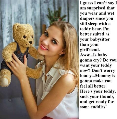 Imagine how popular she might be inviting her friends over to dress him up in diapers and pink onesies babydoll outfits and such feeding him with a bottle and spooning baby food into him. Diapered Sassy | Diaper, Diaper punishment, Babysitter