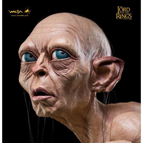 While frodo and sam edge closer to mordor with the help of the shifty gollum, the divided fellowship makes a stand against sauron's new ally, saruman, and his hordes of isengard. The Lord Of The Rings Gollum Life Size Statue 140cm