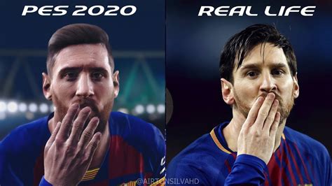 Love doesn't always mean happily ever after. PES 2020 vs Real Life Comparison - YouTube