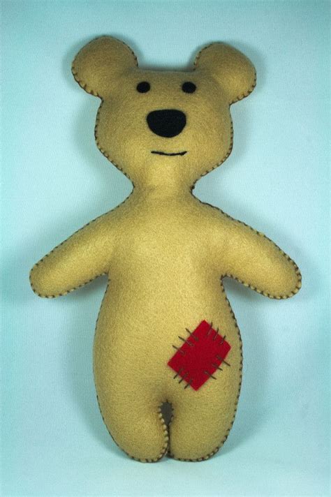 Dieser artikel ist nicht verfügbar | etsy. Filz Teddybär-Maskottchen für Kinder - sicher ...