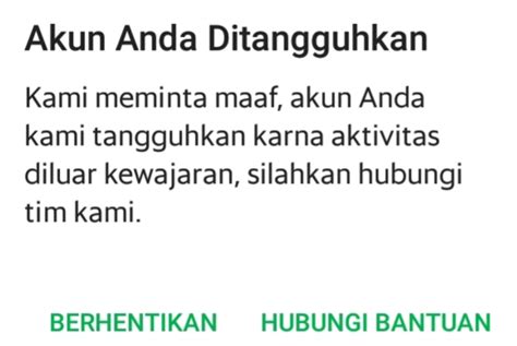 Tips solusi mengatasi akun grab lemot memang harus dilakukan secara bertahap dan sabar serta hati hati. Cara mengatasi akun grab yang ditangguhkan/suspend ...