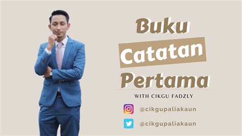 Buku catatan dan pulpen merupakan pilihan yang baik untuk membuat catatan harian, namun aplikasi digital kamu dapat membuat judul yang disebut jurnal dan kemudian membuat satu buku catatan untuk tiap tahun. Akaun Tingkatan 4: Buku Catatan Pertama - YouTube