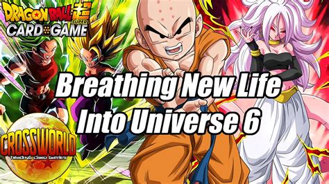 Help goku face his enemies and have a good time on miniplay! Breathing New Life Into Universe 6 - Dragon Ball Super Card Game - YouTube