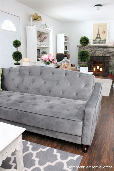 Free delivery on orders over £50. Novogratz Vintage Tufted Sofa Bed for Under $500 ...