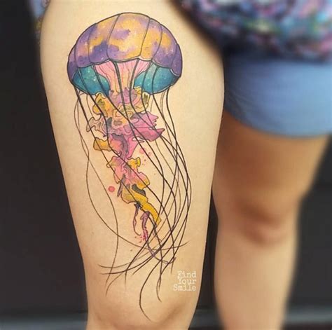 The classification is usually done by two types based on a single. 40 Magnificent Jellyfish Tattoos - TattooBlend