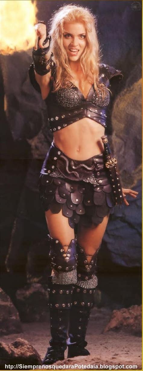 This was perfect because she loves traveling and modeling. Hudson Leick as Callisto on Xena ♥♥♥ | Hudson Leick ...