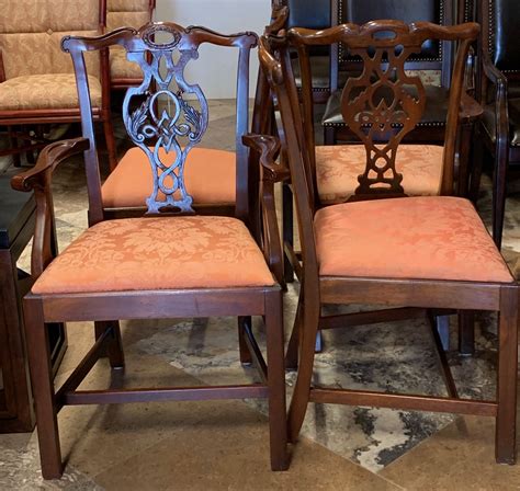 Favorite this post jul 18 end table and coffee table glass and composite $150 (near midway and the flying j truck stop on hwy 90 west ) pic hide this posting restore restore this posting Set of 4 vintage, Chippendale style dining chairs from ...