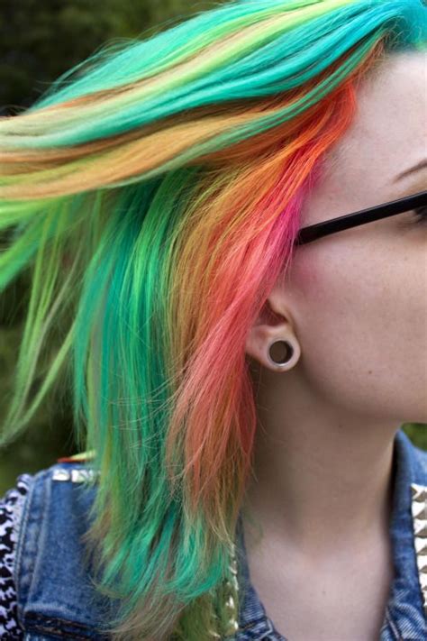 Blue hair is becoming more and more popular as people become more adventurous with their hair. 7 best DIY Splat Hair Color Ideas images on Pinterest ...