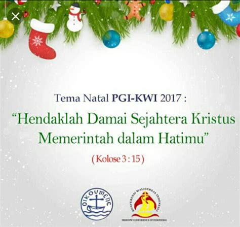 Perayaan natal tahun 2020 pgi dan kwi . Desain Tema Natal Nasional 2020 / Official Website Uajy ...