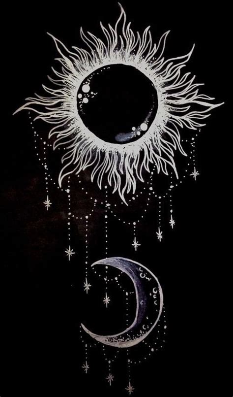 Der vollmond ist die zeit, ruhig zu bleiben, die dinge gehen zu lassen, tief durch schwierige momente zu atmen und anderen ihre fehler. My enchanted world in 2020 | Mond-tattoos, Sonne mond ...