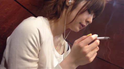 Lovely smoking updated their profile picture. Lovely girl smoking Japanese - YouTube