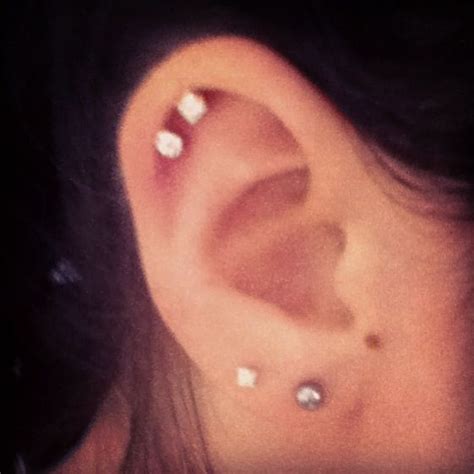 Noveez offers a wide range of products to suit all your needs. Double cartilage piercing | Cool piercings | Pinterest ...