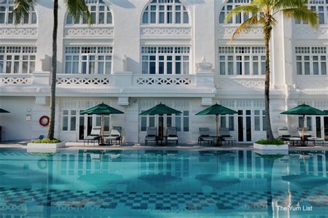 It opens daily from 8am to 8pm. Eastern & Oriental Hotel Penang, Heritage Wing - The Yum List