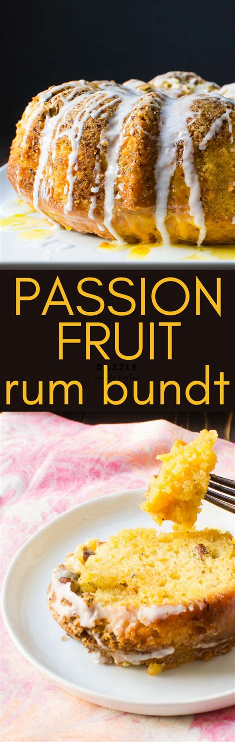 What type of nuts should you use in rum cake? Rum Passion Fruit Cake | Recipe | Passion fruit cake ...
