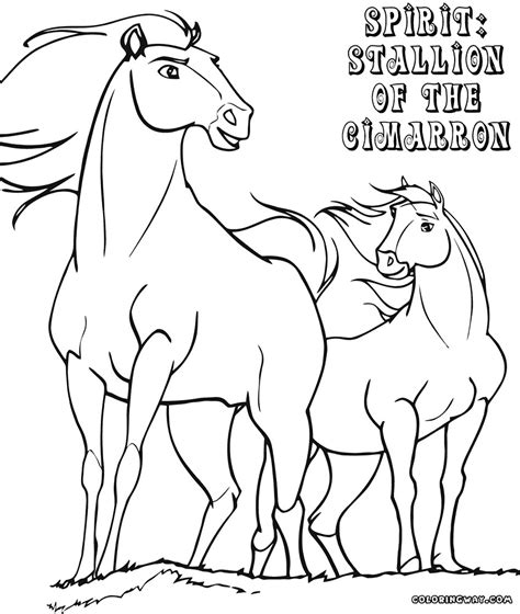 Spirit riding coloring pages printable. Spirit Riding Free Coloring Pages at GetDrawings | Free ...