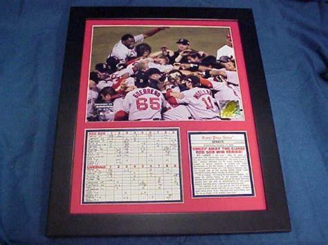 We did not find results for: 2004 Boston Red Sox World Series Champions Curse Over 11x14 Framed & Matted by Baseball Card ...