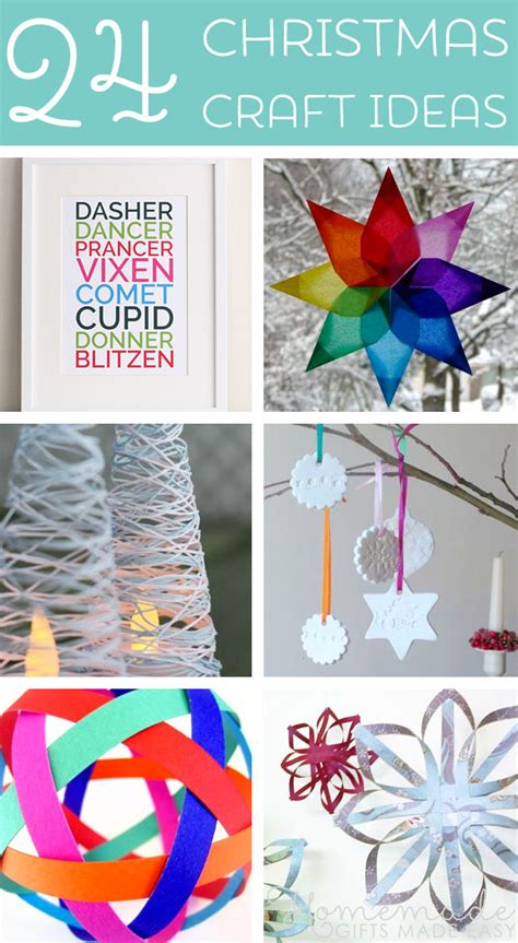 Use some or all of. Festive Christmas Craft Ideas