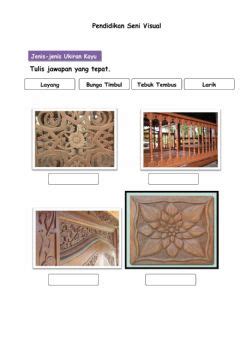 Koleksi soalan dan latihan pendidikan seni visual (psv) tingkatan 2 + jawapan. Anyaman worksheet