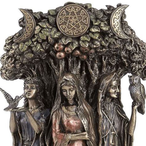 In this sense, the goddess and the god are the polar forces also termed yin and yang. Celtic Tree Triple Goddess Statue - WU-1798 - Medieval ...