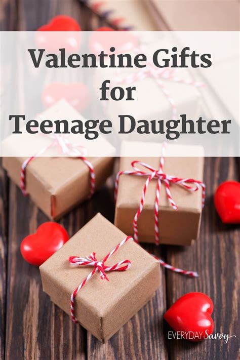 Find fun and playful presents, sensual, romantic surprises and thoughtful, practical items he'll love. Valentine's Day Gifts for Teenage Daughter - Everyday Savvy