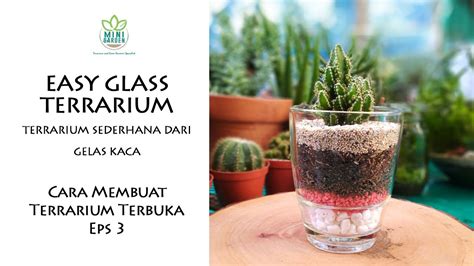 Succulents dan kaktus hanya perlu disiram sekali sebulan. Easy Glass Terrarium | Terrarium Sederhana dari Gelas Kaca ...