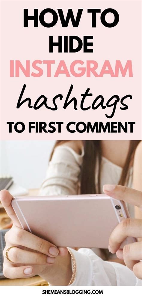 Either control who follows you with the above instructions or just use sound judgment and don't like. How to easily hide Instagram hashtags to first comment ...