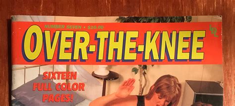 Over The Knee 7 1996 LDL Female Spanking Bondage Magazine | Etsy