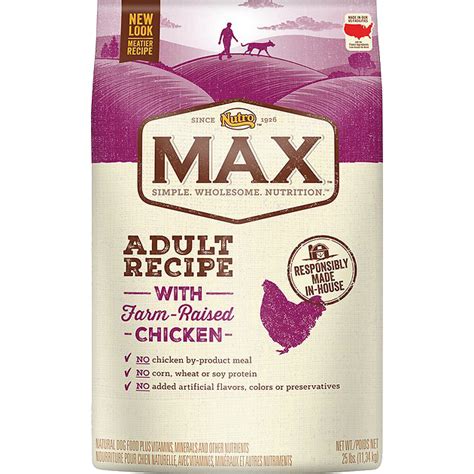 Nutro dog food is boutique premium dog food that is becoming more popular. Nutro Max Adult Recipe with Farm-Raised Chicken Dry Dog ...