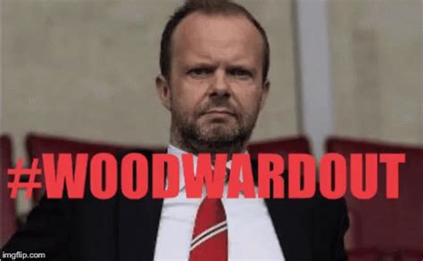 Ed woodward gif (page 1) reviews: Woodward Out Glazers Out GIF - WoodwardOut GlazersOut ...