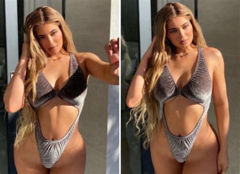Kim kardashian net worth 2021: Kylie Jenner flaunts her curves in a skimpy thong velvet ...