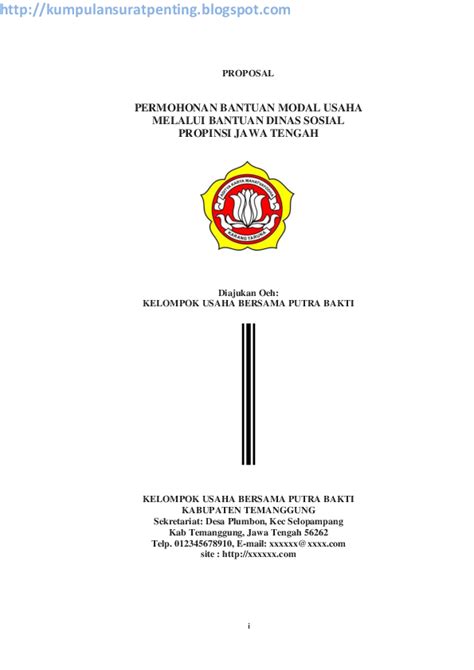 Format yang digunakan adalah surat rasmi,perlunya ketelitian didalam susunan tata. Contoh Proposal Permohonan Bantuan Mesin Jahit - Berbagi ...