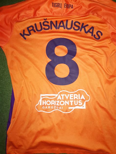 Kostenlose lieferung für viele artikel! JJ's Trikotsammlung: FK Banga (Litauen) Matchworn Trikot ...