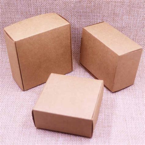 Shop the latest jewellery gift box deals on aliexpress. New 10pcs box DIY cute Kraft Paper Box Gift Box For ...