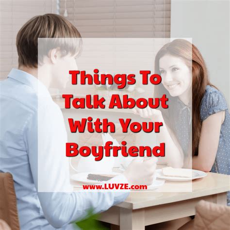 Be the dirty talking wife or girlfriend your man will adore. 40 Things to Talk About with Your Boyfriend & Topics to ...