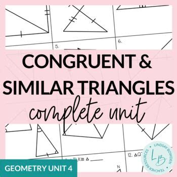 The smallest side of the second triangle is 21. Unit 6 Similar Triangles Homework 4 Similar Triangle ...