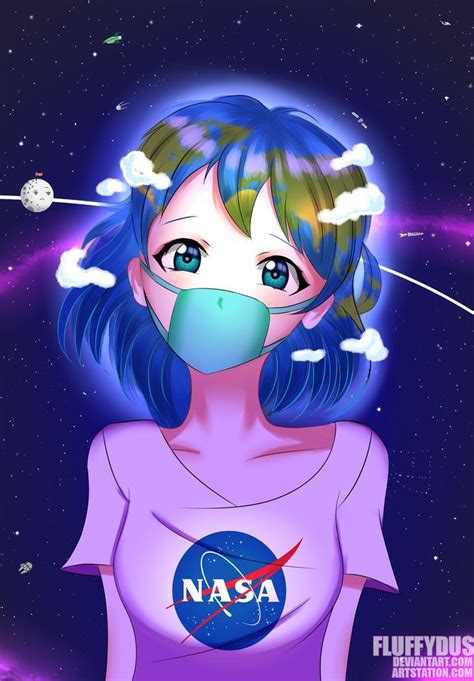 Check spelling or type a new query. Earth-chan by FluffyDus | Anime, Personagens de anime, Menina bonita anime
