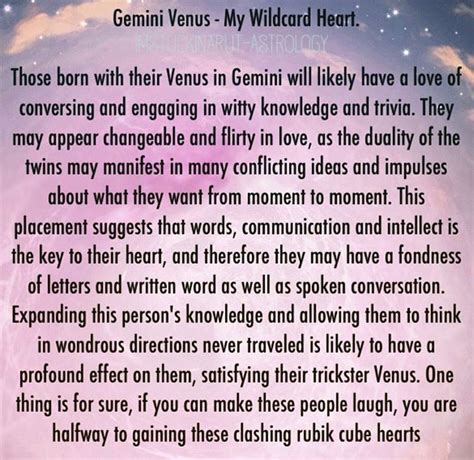 Know all about gemini females. My Venus ♊️ | Venus in gemini, Astrology, Gemini quotes