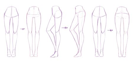 Earlier i mentioned the difficulties of chibi eyes. Female Legs Drawing at PaintingValley.com | Explore ...