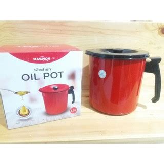 Check spelling or type a new query. Oil pot / tempat minyak bekas / saring minyak bekas goreng ...