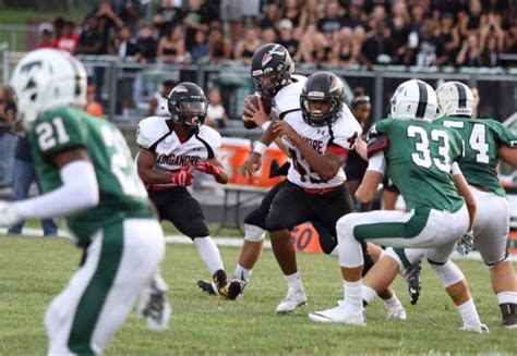 We (to enter) the stadium just as the football players (to come) out on to the field. Jackson Ambush plows through the football field - The Lance