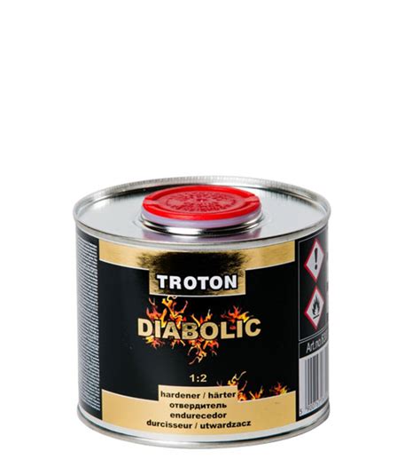 Troton Diabolic 1:2 Acrylic Clearcoat Activator 0.5 Litre - 2:1 Clears and Activators - CLEARS 