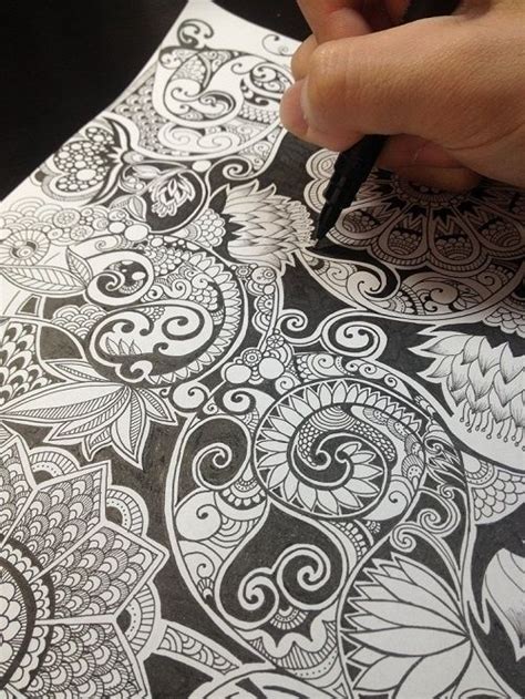 Step by step zentangle patterns that will fit along an edge or line. Pin by Austin Fries on Art | Zentangle patterns, Tangle art, Zentangle drawings