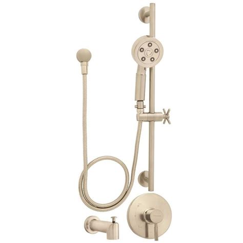 With over 100 years of experience, speakman's has never failed to impress the customers with passionately made, innovative sinks and faucets as well as other. Speakman Neo Brushed Nickel 1-Handle Shower Faucet with ...